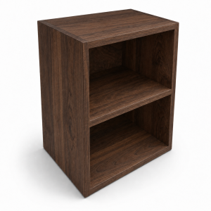 Étagère de bureau en bois massif