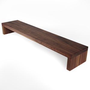 Support d'écran en bois massif